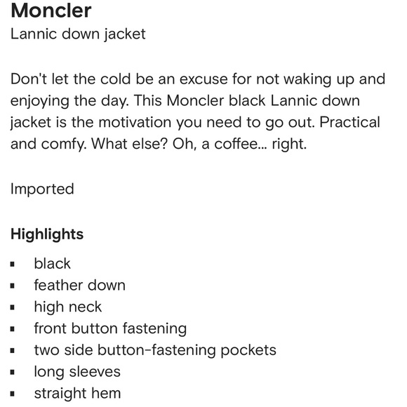 Moncler Lannic Giubbotto Jacket- Black - Picture 7 of 16